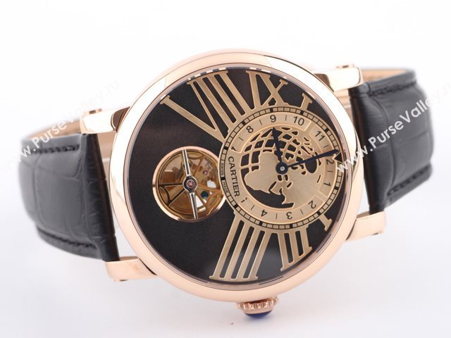 CARTIER Watch ROTONDE DE CARTIER CAR348 (Back-Reveal Automatic golden movement)