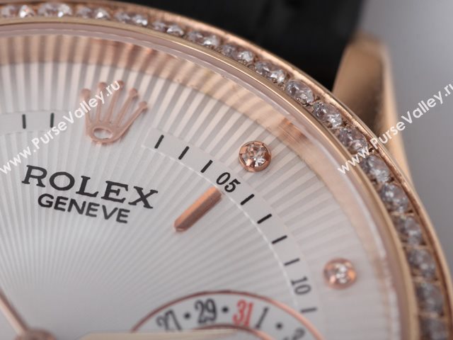 Rolex Watch ROL432 (Swiss Back-Reveal Automatic white carve patterns movement)