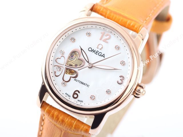 OMEGA Watch De Ville OM533 (Women Back-Reveal Automatic golden movement)