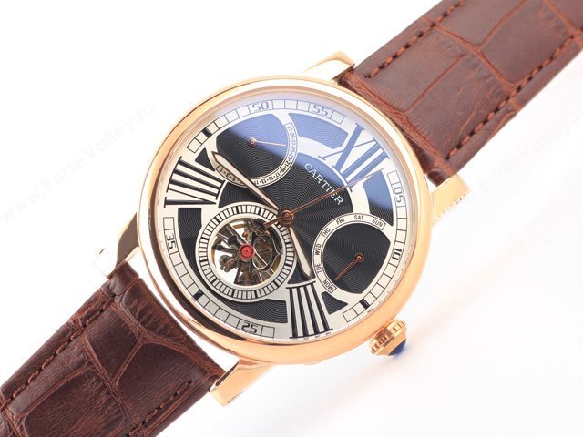 CARTIER Watch ROTONDE DE CARTIER CAR137 (Back-Reveal Automatic carve patterns movement)