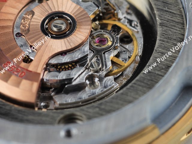 OMEGA Watch OM61 (Woman Swiss ETA2671 Automatic Back-Reveal white gold tourbillon movement)