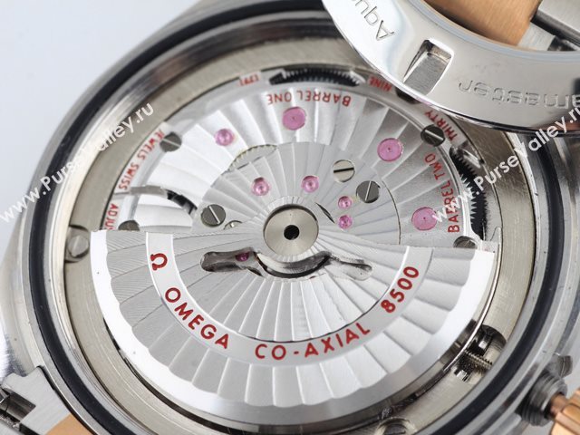 OMEGA Watch OM04 (Import 8500 Automatic Back-Reveal white movement)