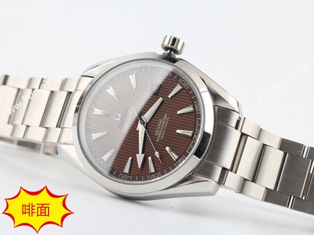 OMEGA Watch OM218 (Import 8500 Automatic Back-Reveal white movement)