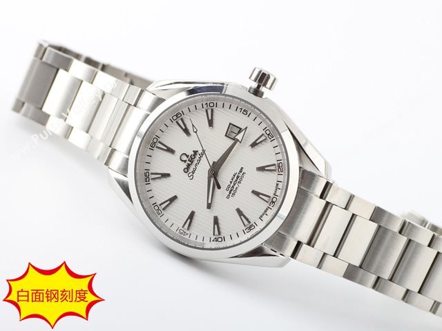 OMEGA Watch OM218 (Import 8500 Automatic Back-Reveal white movement)