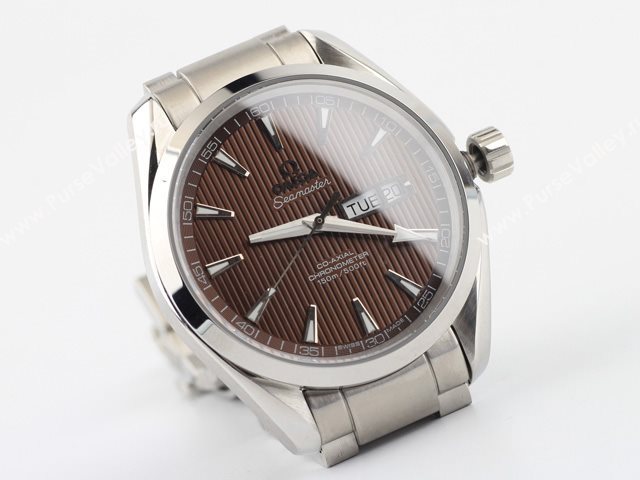 OMEGA Watch OM03 (Import 8500 Automatic Back-Reveal white movement)