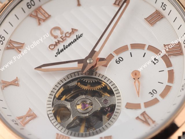 OMEGA Watch OM12 (Back-Reveal white movement)