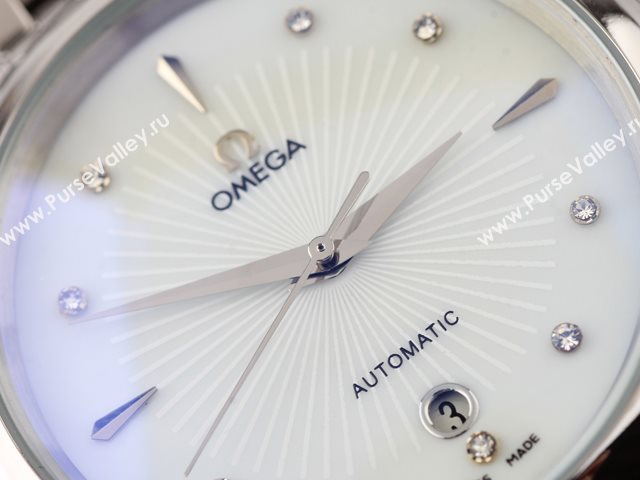 OMEGA Watch OM413 (Neutral Back-Reveal white gold tourbillon movement)