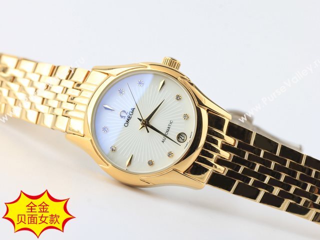 OMEGA Watch OM491 (Neutral Back-Reveal white gold tourbillon movement)