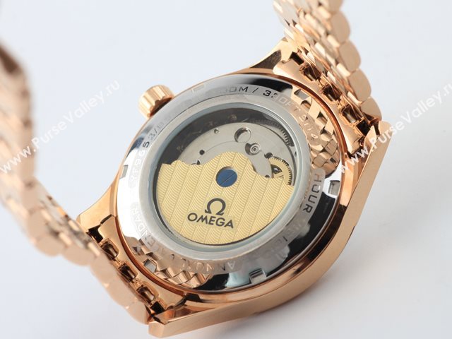 OMEGA Watch OM492 (Neutral Back-Reveal white gold tourbillon movement)