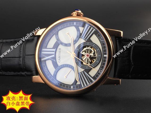 CARTIER Watch ROTONDE DE CARTIER CAR137 (Back-Reveal Automatic carve patterns movement)