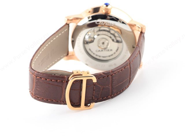 CARTIER Watch ROTONDE DE CARTIER CAR137 (Back-Reveal Automatic carve patterns movement)