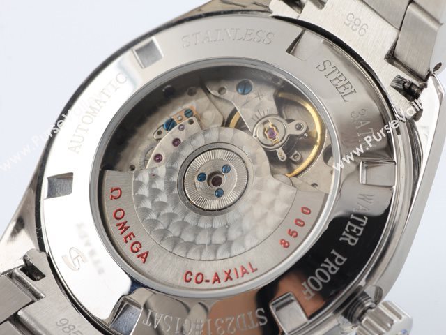 OMEGA Watch OM005G (Swiss ETA Back-Reveal white carve patterns s class movement)