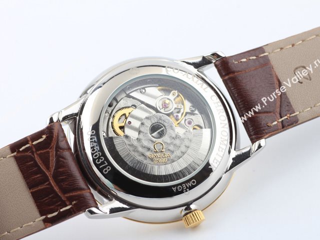 OMEGA Watch De Ville OM16 (Back-Reveal Automatic carve patterns movement)