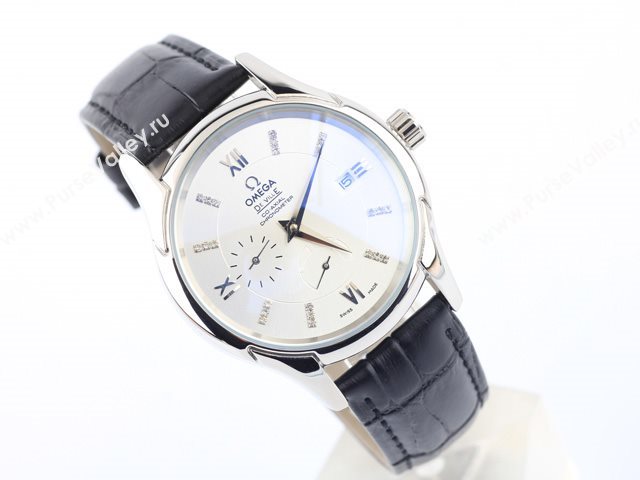 OMEGA Watch De Ville OM80 (Neutral Back-Reveal Automatic white movement)