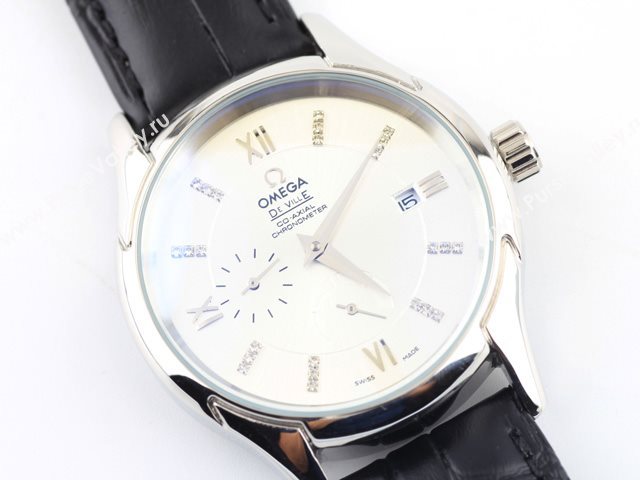 OMEGA Watch De Ville OM80 (Neutral Back-Reveal Automatic white movement)