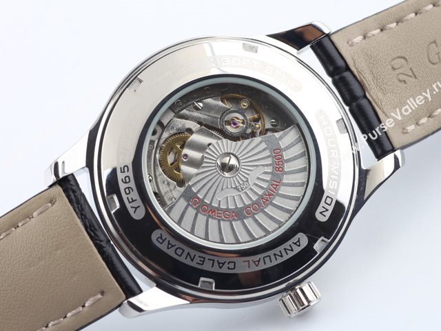 OMEGA Watch De Ville OM80 (Neutral Back-Reveal Automatic white movement)