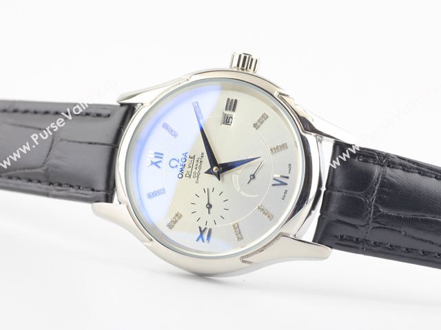 OMEGA Watch De Ville OM80 (Neutral Back-Reveal Automatic white movement)