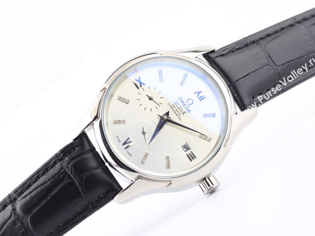 OMEGA Watch De Ville OM80 (Neutral Back-Reveal Automatic white movement)