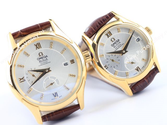 OMEGA Watch De Ville OM206 (Neutral Back-Reveal Automatic white movement)