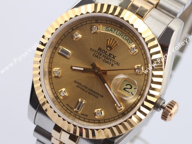 Rolex Watch ROL399 (Swiss white carve patterns Automatic movement)