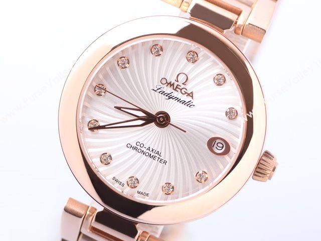 OMEGA Watch Ladymatic OM398 (Women Back-Reveal Automatic tourbillon movement)