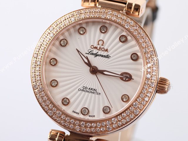 OMEGA Watch Ladymatic OM198 (Women Back-Reveal Automatic tourbillon movement)