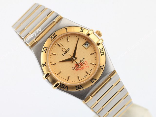 OMEGA Watch CONSTELLATION OM354 (Back-Reveal Automatic golden movement)