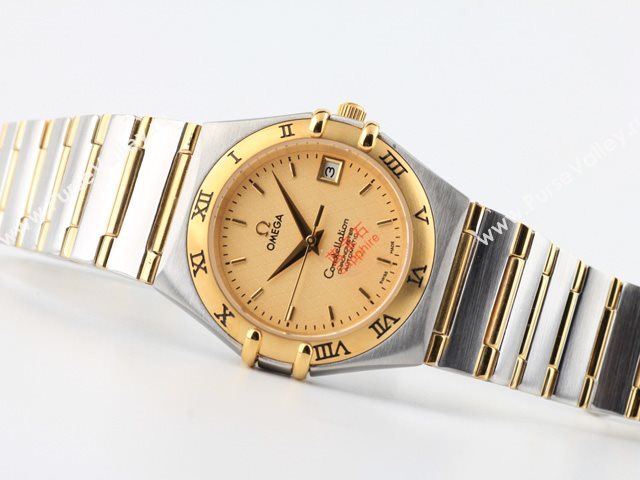 OMEGA Watch CONSTELLATION OM354 (Back-Reveal Automatic golden movement)