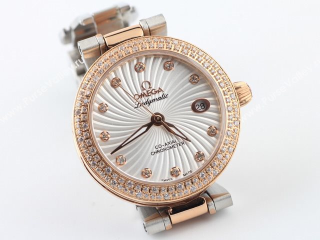 OMEGA Watch Ladymatic OM363 (Women Japanese quartz movement)