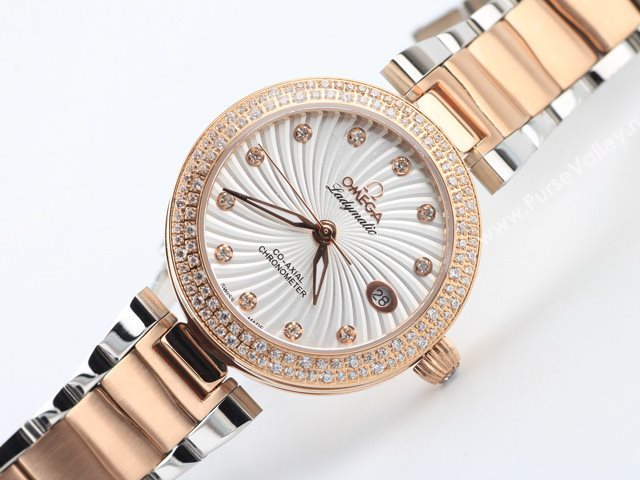 OMEGA Watch Ladymatic OM363 (Women Japanese quartz movement)