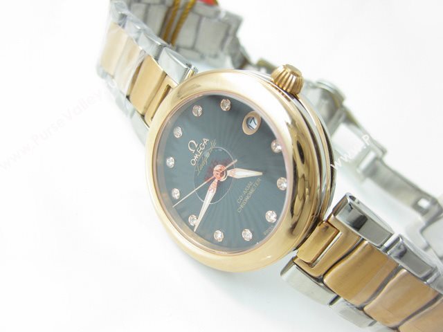 OMEGA Watch Ladymatic OM364 (Women Back-Reveal Automatic tourbillon movement)