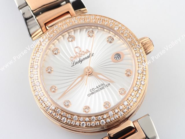 OMEGA Watch Ladymatic OM363 (Women Japanese quartz movement)