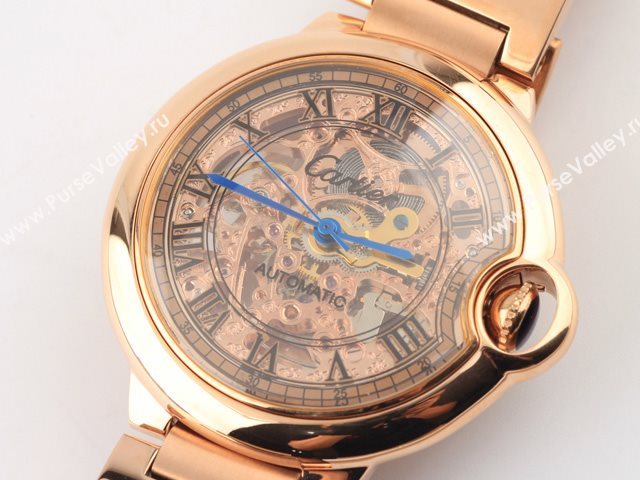 CARTIER Watch CARTIER BALLON BLEU DE CARTIER CAR229 (Skeleton Automatic rose gold movement)