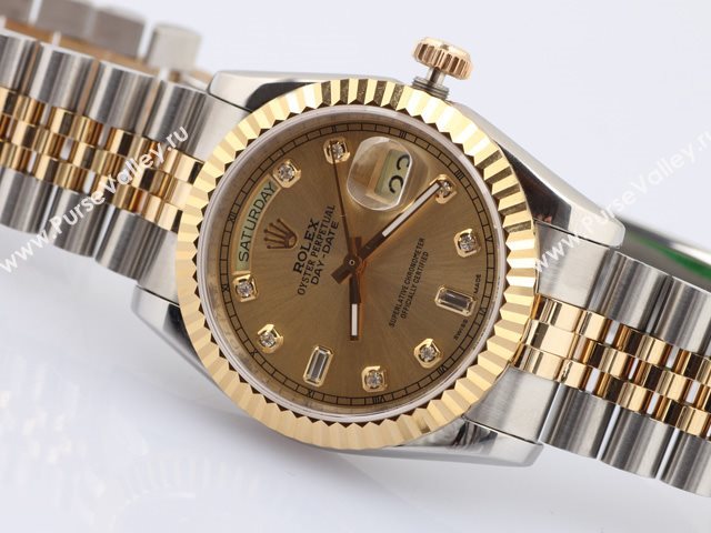 Rolex Watch ROL399 (Swiss white carve patterns Automatic movement)