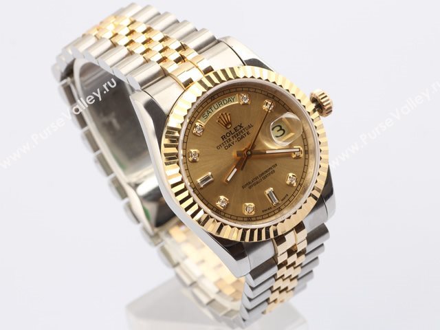 Rolex Watch ROL399 (Swiss white carve patterns Automatic movement)