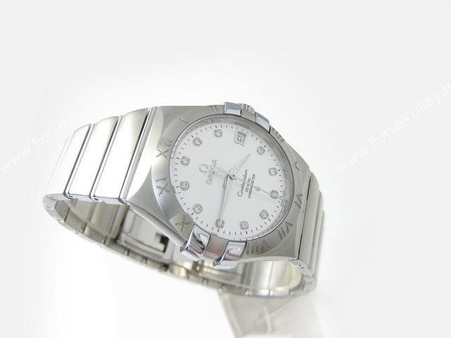 OMEGA Watch OM385 (Swiss Automatic Back-Reveal white movement)