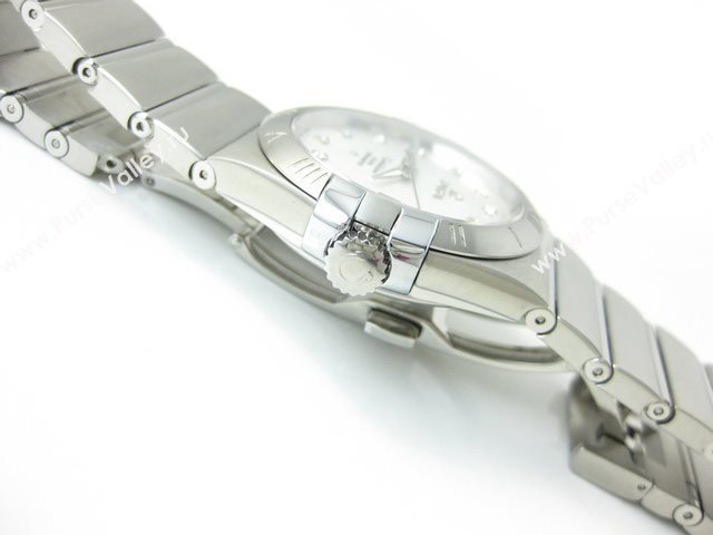 OMEGA Watch OM385 (Swiss Automatic Back-Reveal white movement)