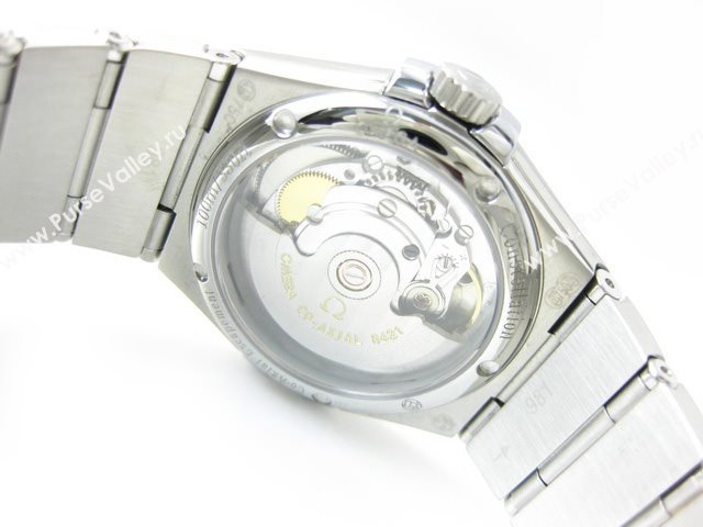 OMEGA Watch OM385 (Swiss Automatic Back-Reveal white movement)