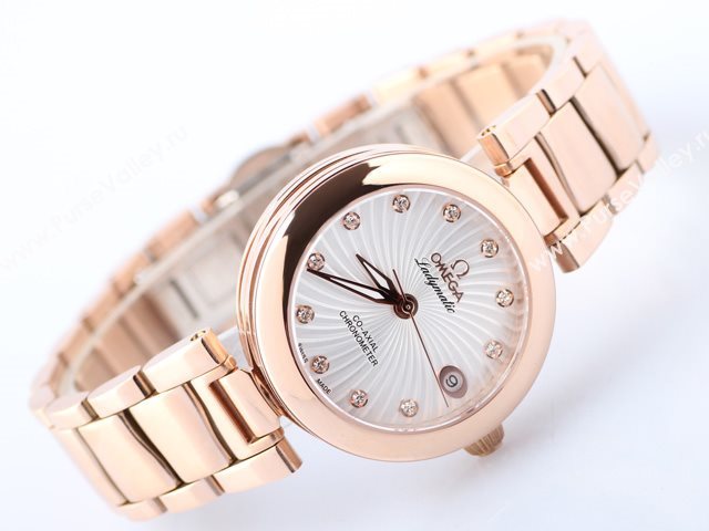 OMEGA Watch Ladymatic OM398 (Women Back-Reveal Automatic tourbillon movement)