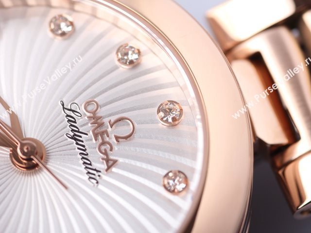 OMEGA Watch Ladymatic OM398 (Women Back-Reveal Automatic tourbillon movement)