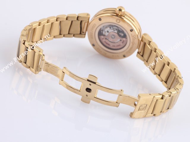 OMEGA Watch OM61 (Woman Swiss ETA2671 Automatic Back-Reveal white gold tourbillon movement)