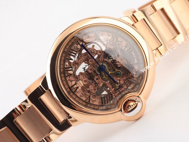CARTIER Watch CARTIER BALLON BLEU DE CARTIER CAR229 (Skeleton Automatic rose gold movement)