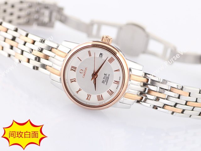 OMEGA Watch De Ville OM474 (Women Back-Reveal Automatic golden movement)