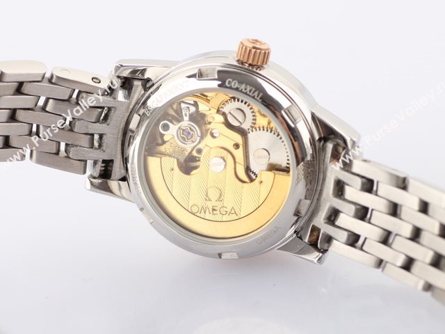 OMEGA Watch De Ville OM474 (Women Back-Reveal Automatic golden movement)