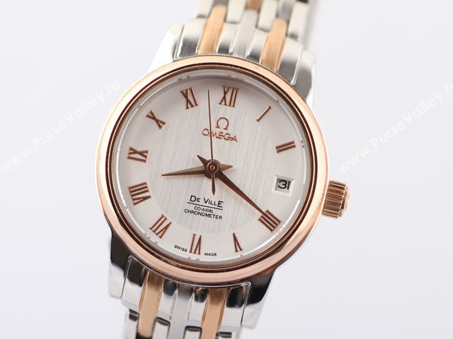 OMEGA Watch De Ville OM474 (Women Back-Reveal Automatic golden movement)