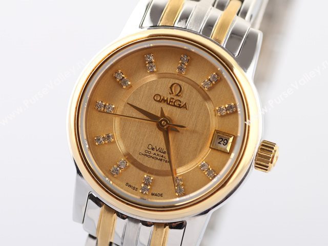 OMEGA Watch De Ville OM476 (Women Back-Reveal Automatic golden movement)