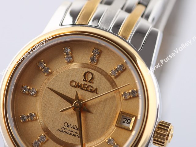 OMEGA Watch De Ville OM476 (Women Back-Reveal Automatic golden movement)