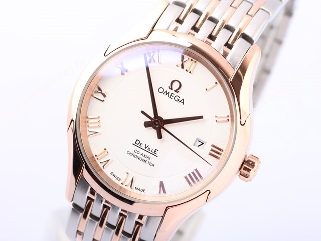 OMEGA Watch De Ville OM86 (Back-Reveal Automatic golden movement)