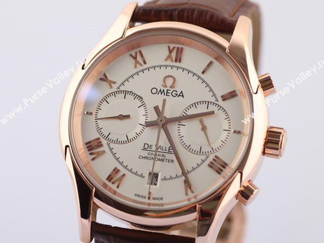 OMEGA Watch De Ville OM156 (Back-Reveal Automatic golden movement)