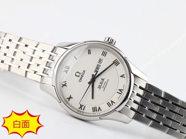 OMEGA Watch OM122 (Swiss Back-Reveal Automatic white movement)